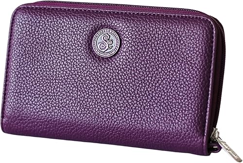 Cartera, Púrpura, Cartera con cremallera