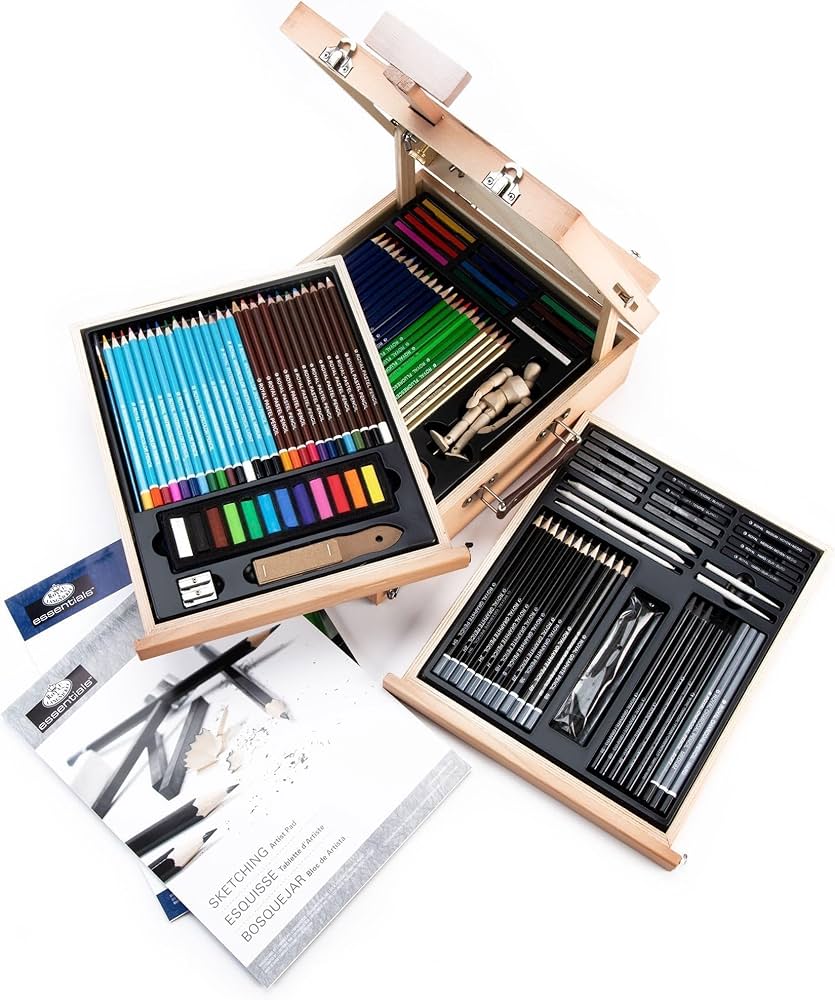 Amazon.com: Royal & Langnickel 124-Piece Sketching and Drawing Amazon.com: Royal & Langnickel 124-Piece Sketching and Drawing