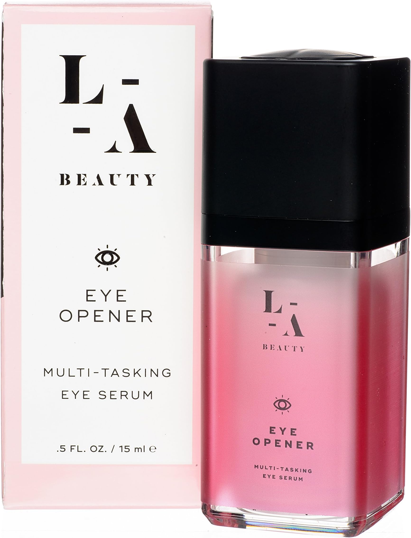 LA Beauty Premium EYE OPENER | Multi-Tasking Serum | Strengthening and Beautifying Skin and Wrinkles | Vegan & Paraben Free | 0.5 oz