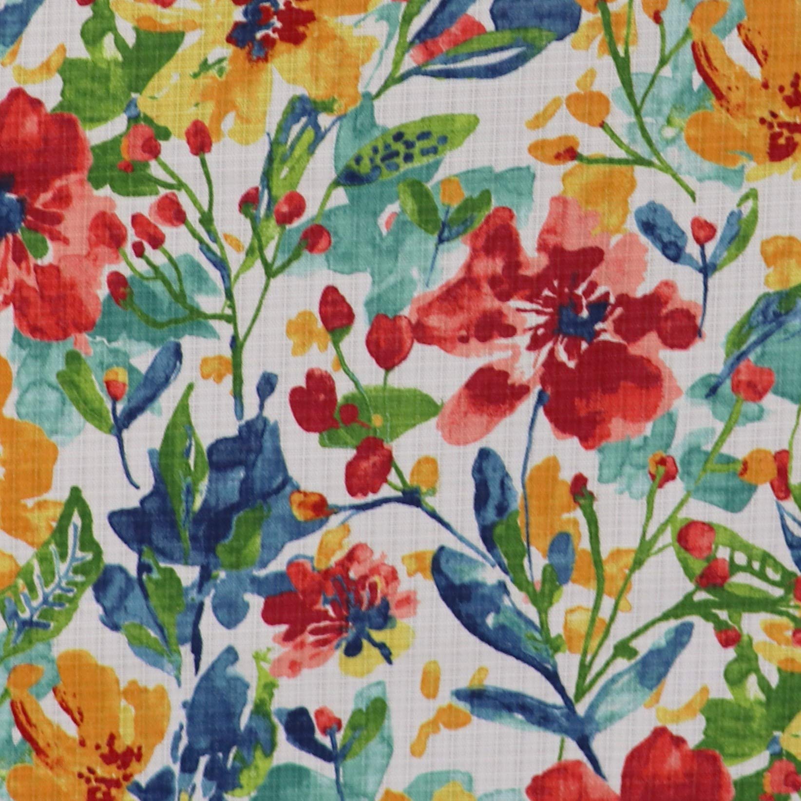 RSH DECOR: Square Throw Pillows Set of 2 | 17” x 17” | All-Weather Spun Fabric | Water and Fade-Resistant | Outdoor Accent Pillows for Patio Furniture | Oakmont Hightown Festival