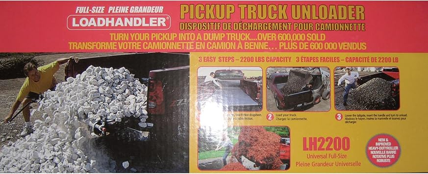 Pickup Truck Unloader - Standard Full-Size Model, 2,200-Lb. Capacity, Model Number LH2200