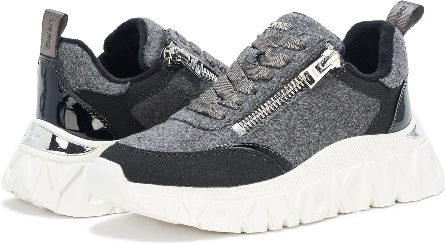 DKNY Women's Lakelyn Platform Sneakers - Image 3