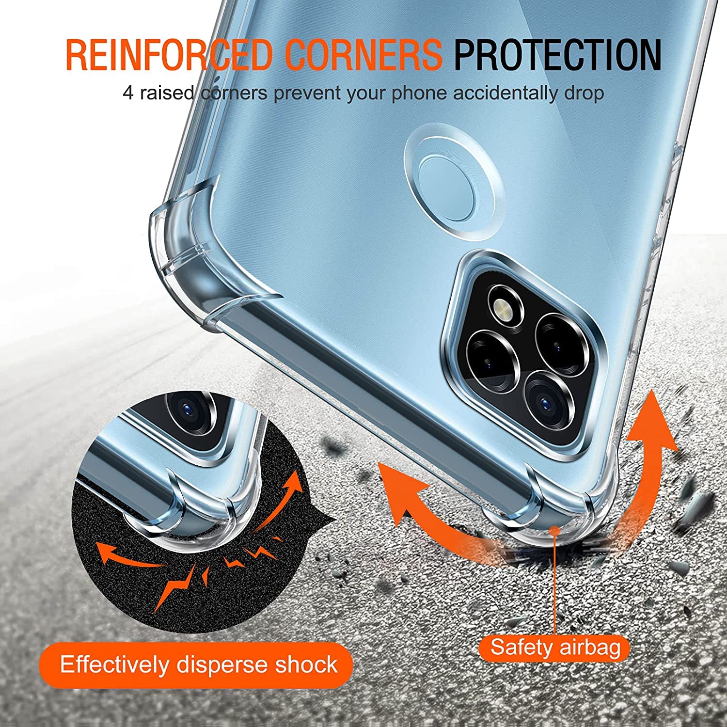 BestST Custodia per Motorola Moto G6, Armatura Antiurto