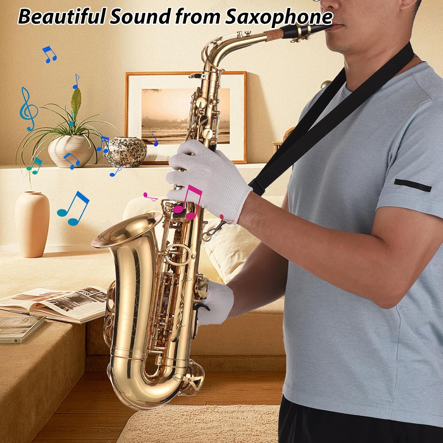 ブランドガール様 Daconovo Eb アルトサックス 真鍮 ラッカー仕上げ ゴールド E フラット