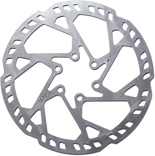 Clarks Cycle Systems CL-01 E-Bike Single Piece Steel 6-Bolt Disc Brake Rotor, Silver, 180mm