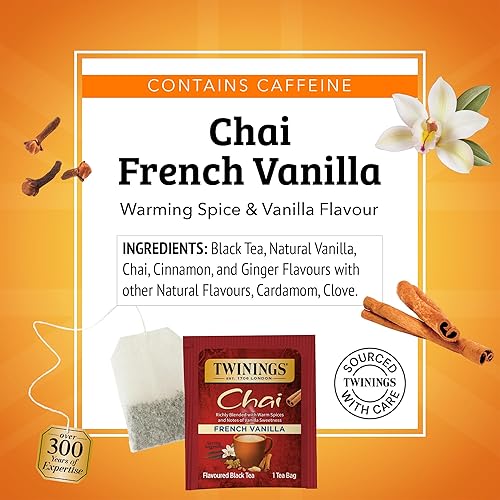 Vista 50 de Twinings, Pure Green Tea - Té verde con sabor suave y aroma atractivo con cafeína, disfruta caliente o helado, bolsas de té individuales