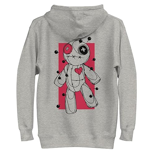 Phasmophobia Official Merchandise - Voodoo Doll Hoodie - X-Large - Carbon Grey
