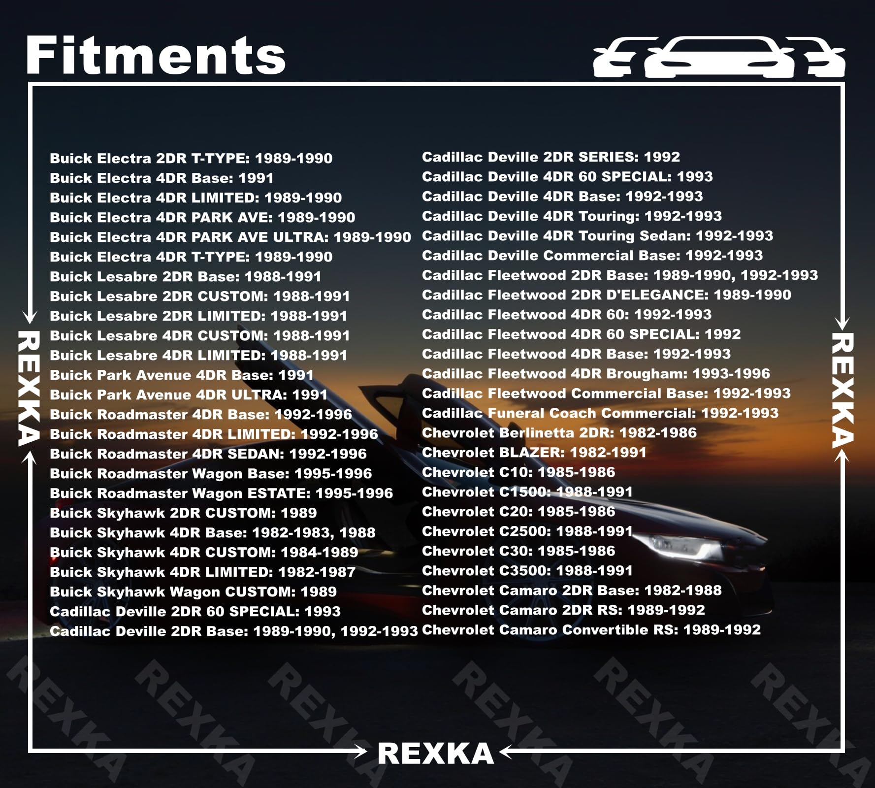 Rexka 30 Stück Türverkleidungshalter-Clips, kompatibel mit GM 363137 Chevrolet Blazer Silverado Truck GMC Yukon