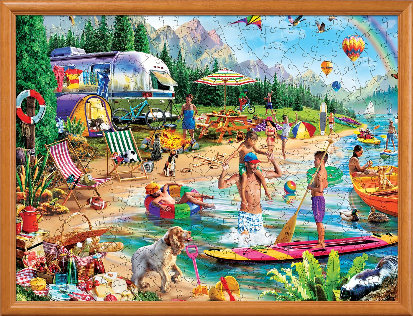 Amazon.com: MasterPieces - 300 Piece Jigsaw Puzzle, Large EZ Grip