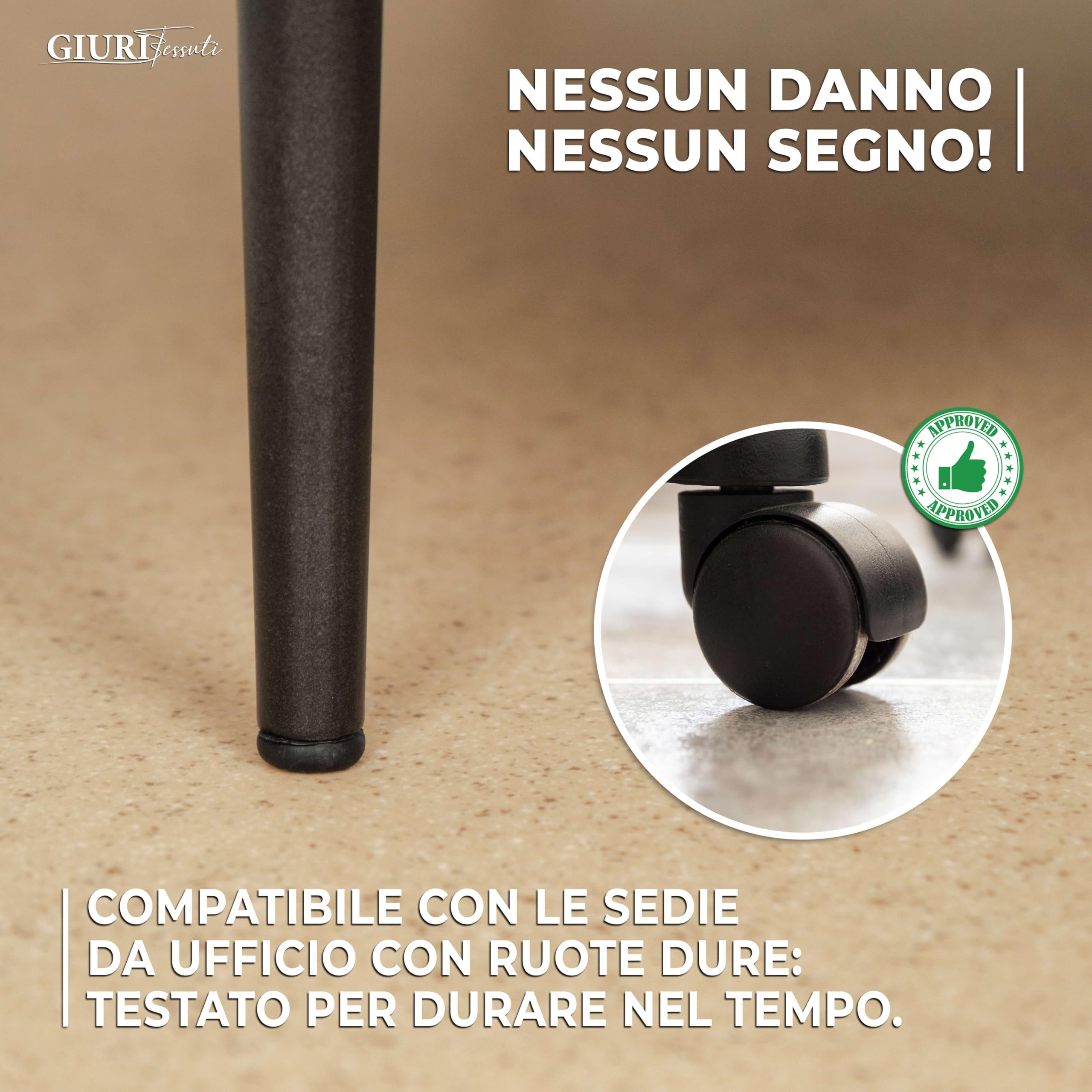 GIURI TESSUTI - Pavimento in PVC Maxima H 100cm - Rivestimento in Vinile Venduto al Metro Lineare per Calpestio Intenso e Uso Professionale - Impermeabile, Antiscivolo, Antibatterico (KORA SAND)