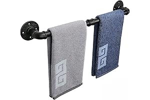 NearMoon Industrial Pipe Towel Bar