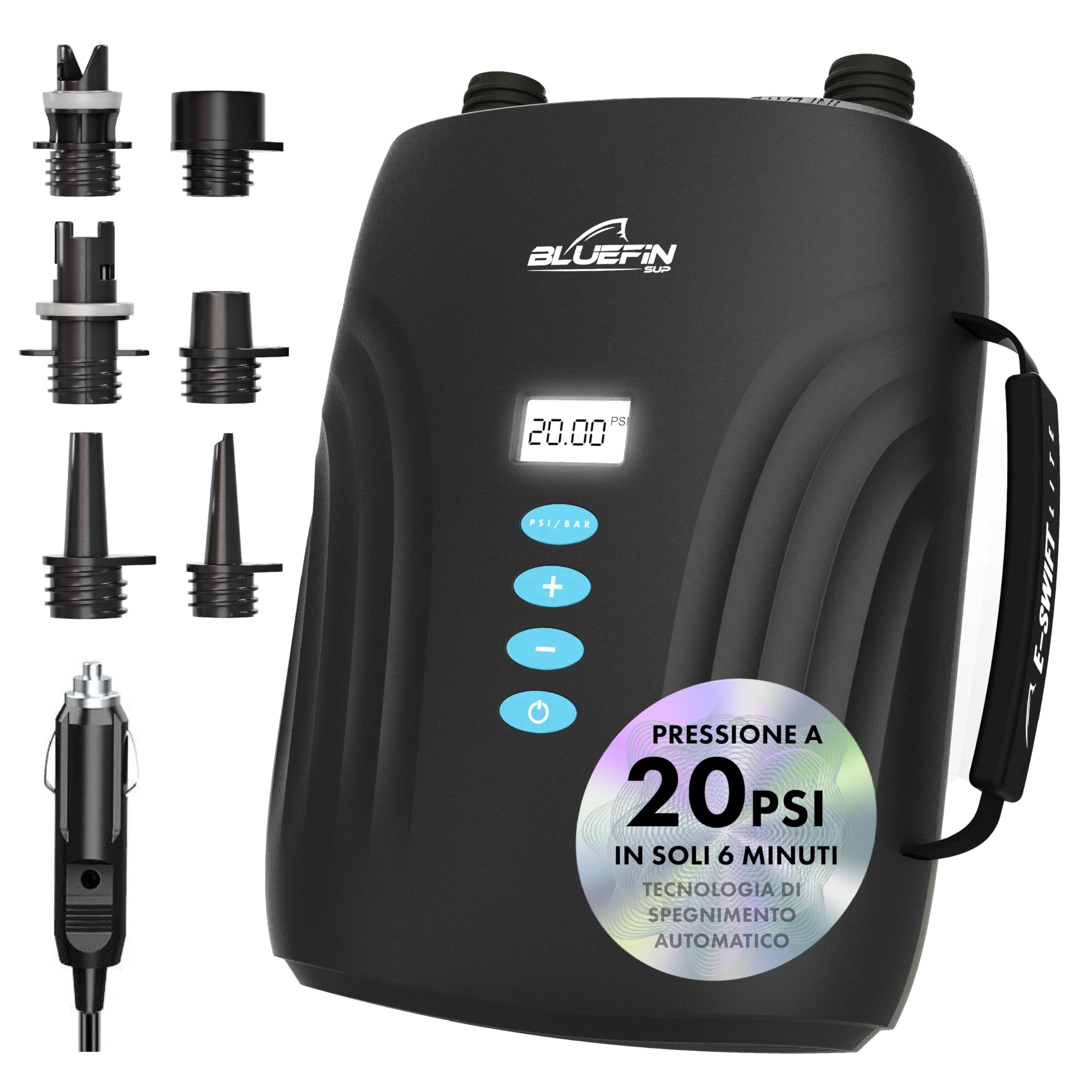 Pompa Elettrica Da 20 Psi, Ricaricabile A Batteria - 3