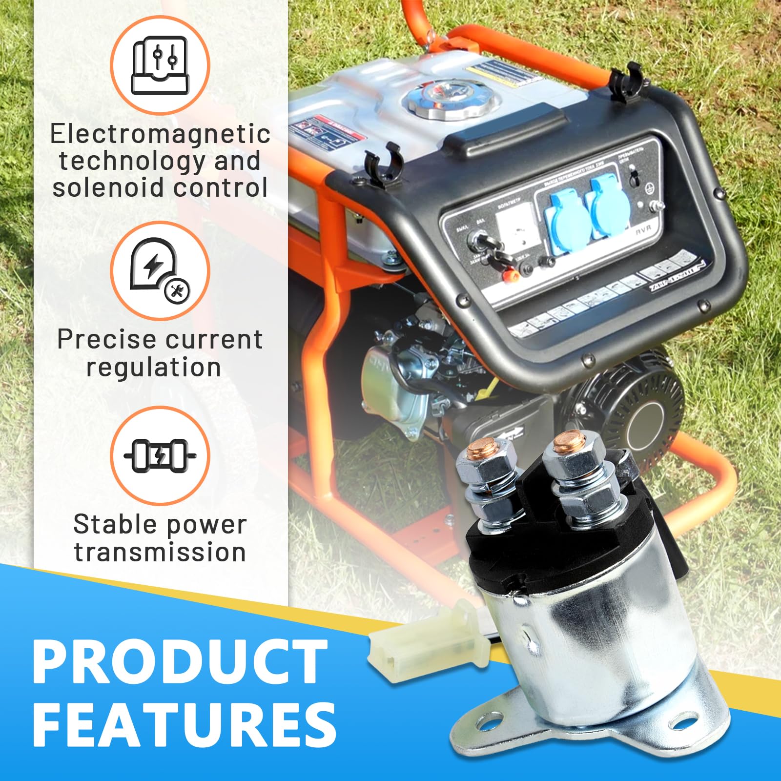 Amazon.com: Starter Motor Solenoid with 2-Wire Plug Pigtail