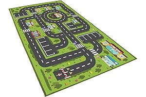 City Life Educational Rug for Kids