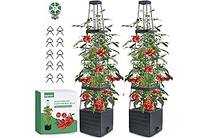 MQFORU Tomatoe Planter with Trellis: Your Secret to Burgeoning Tomatoes