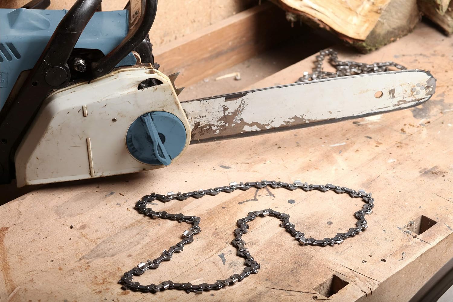 kwb 640357 Saw Chain for Chain Saws Type 03-A57 3/8 '' / Inch, Sword Length: 40 cm / 400 mm 57 TG / Tribe Legs - Image 4