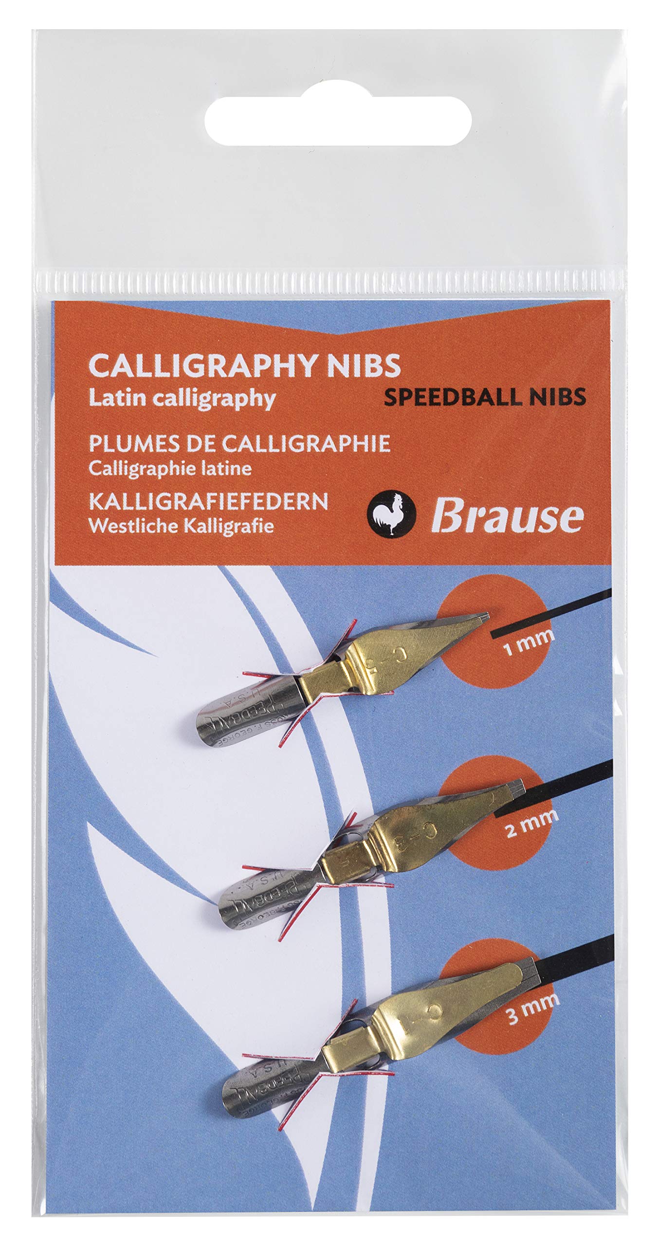 Brause Speedball Nib (Set of 3) 16505B