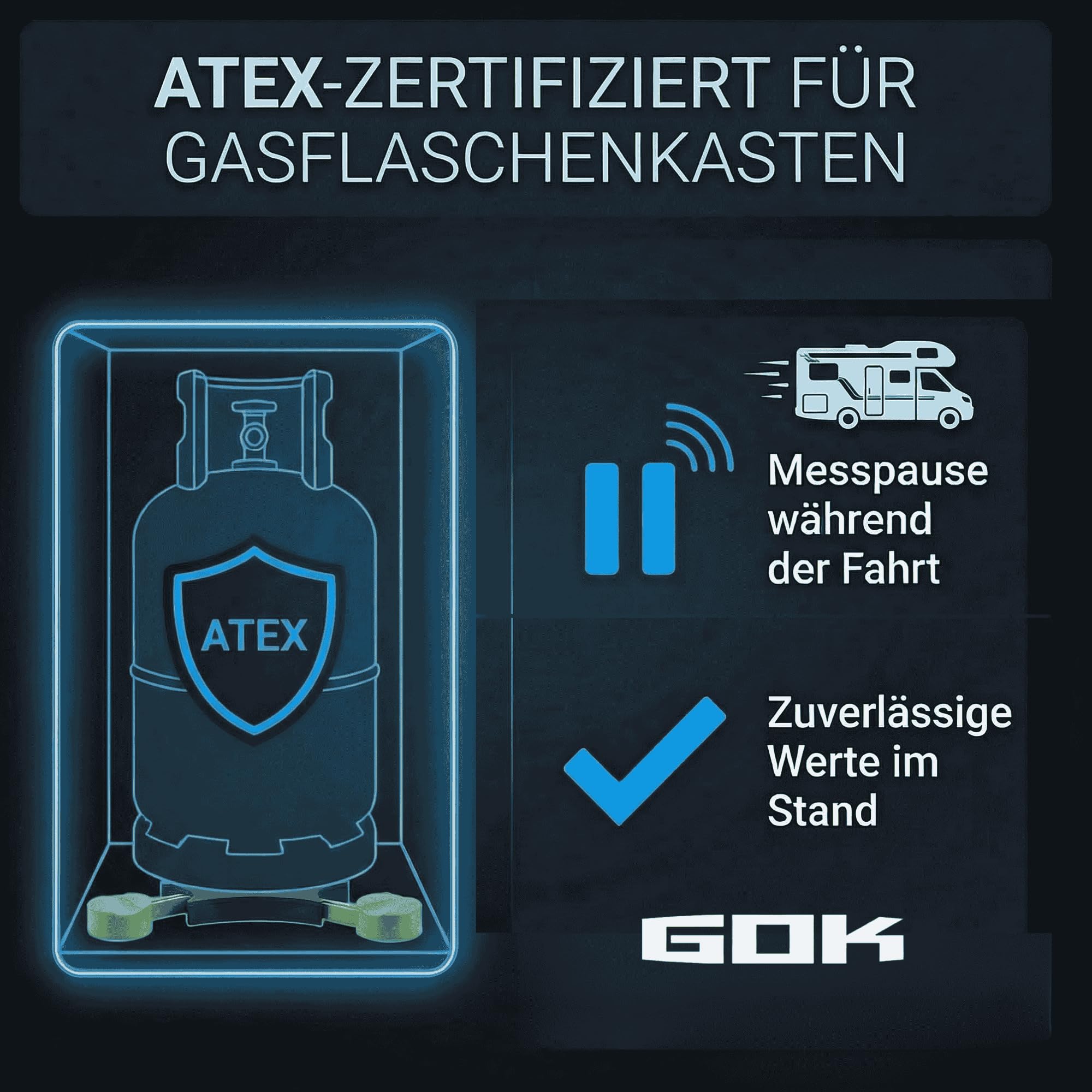GOK Füllstandsanzeiger Senso4s PLUS für Gasflaschen