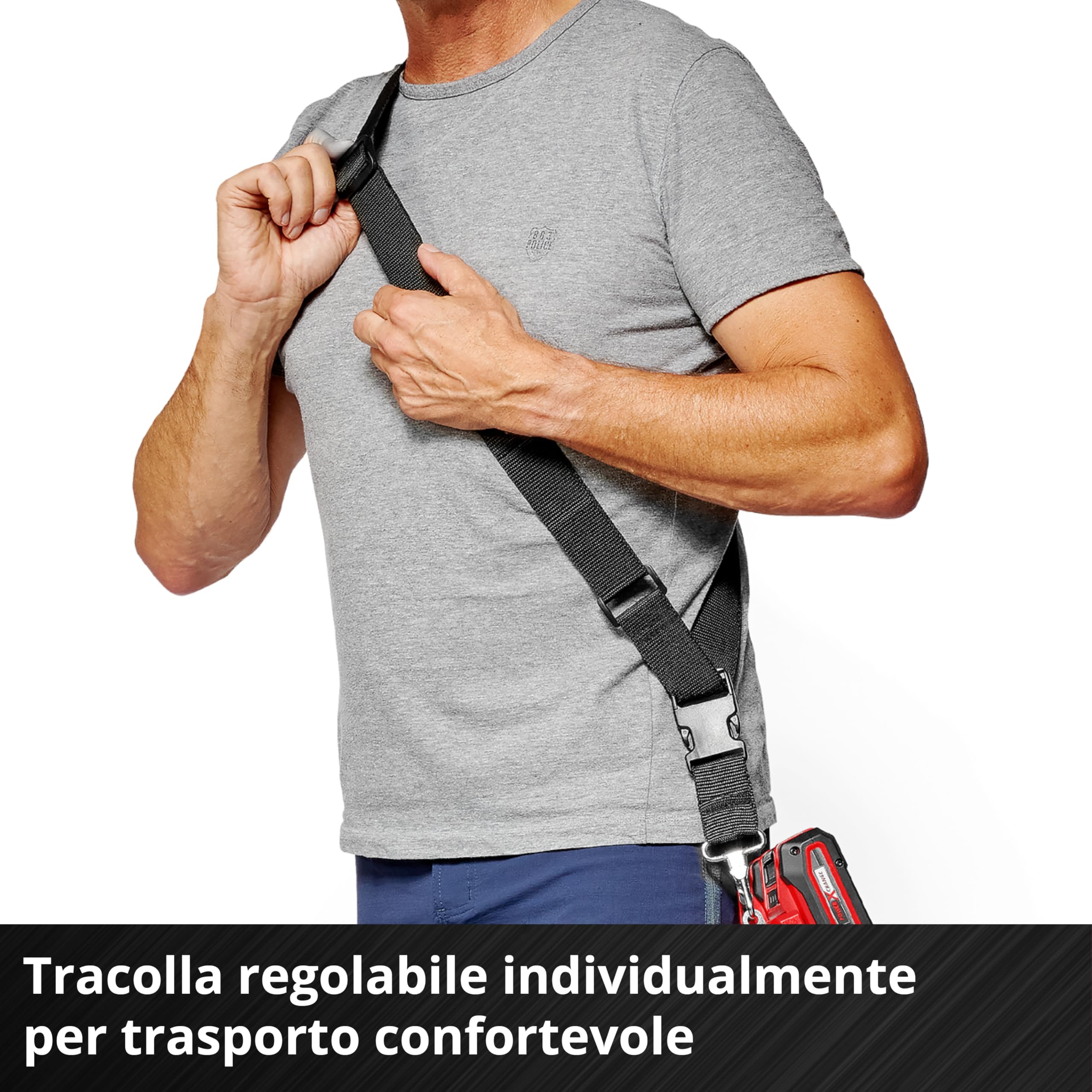 Spazzafoglie Einhell Professional GP-LB 36/230 Li T BL-Solo Power X-Change (36 V, aria 230 km/ora, Brushless, regolaz. giri, tubo 3 stadi, senza batteria)