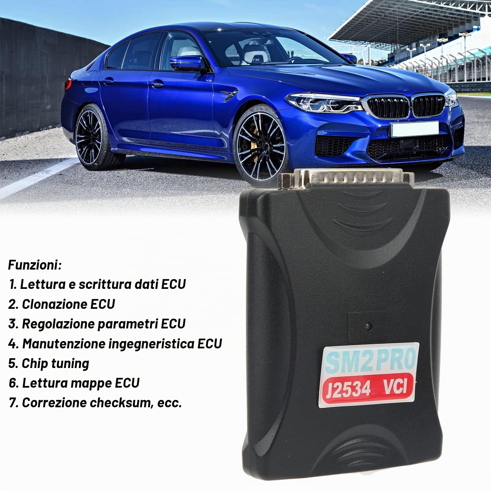 Strumento di Programmazione ECU 100-240 V Strumento Diagnostico per Auto per J2534 VCI (Spina UE)