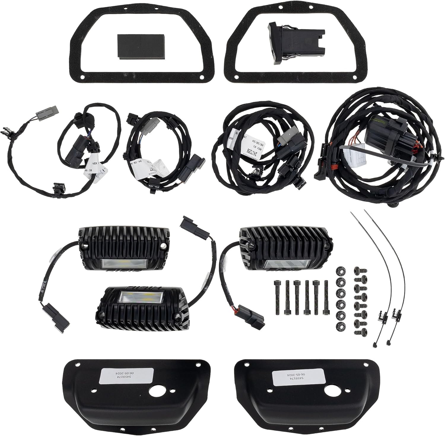 Polaris Waterproof Rear-Mounted UTV Scene Lights Kit