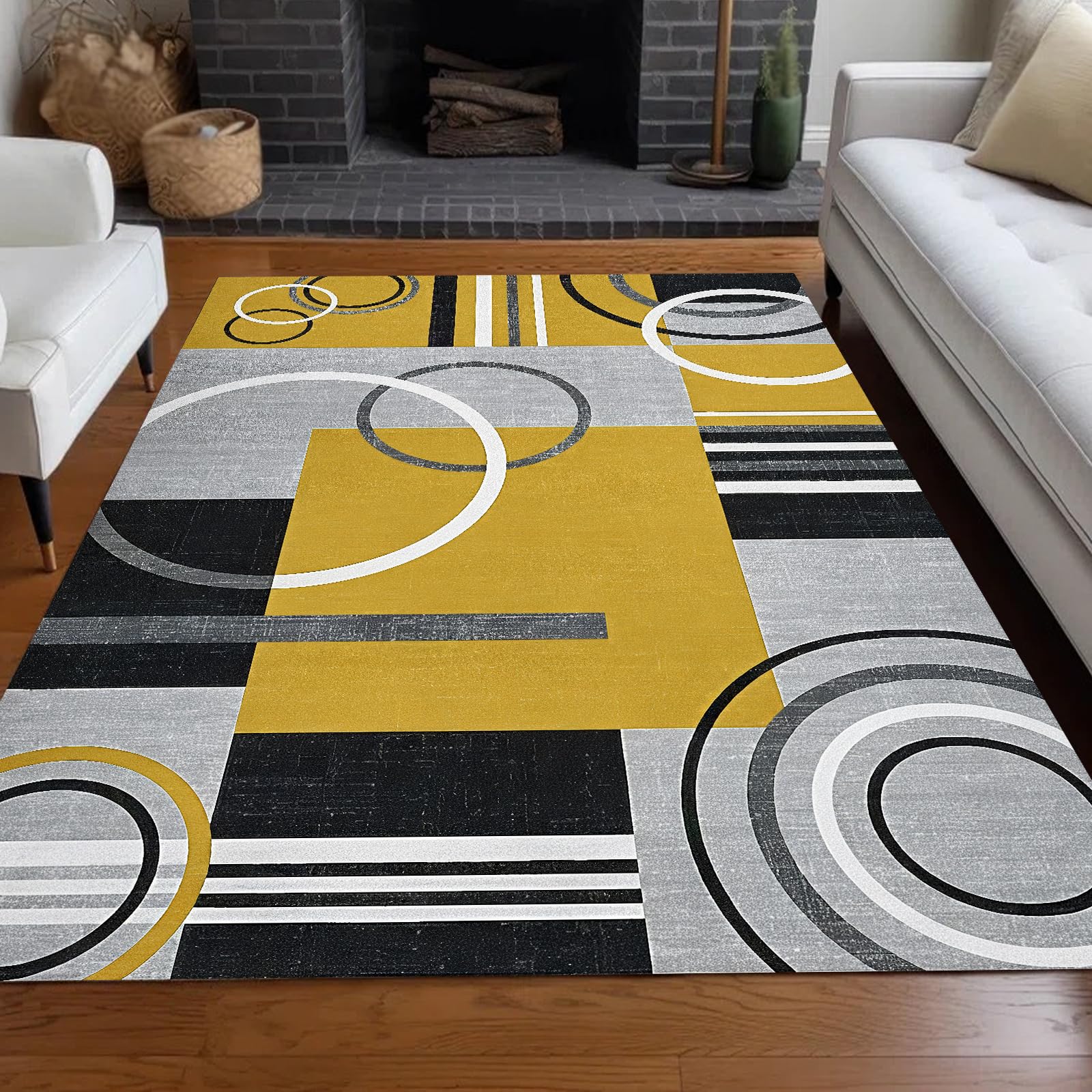 Tapis géométrique pour chambre et salon : créez une ambiance chaleureuse