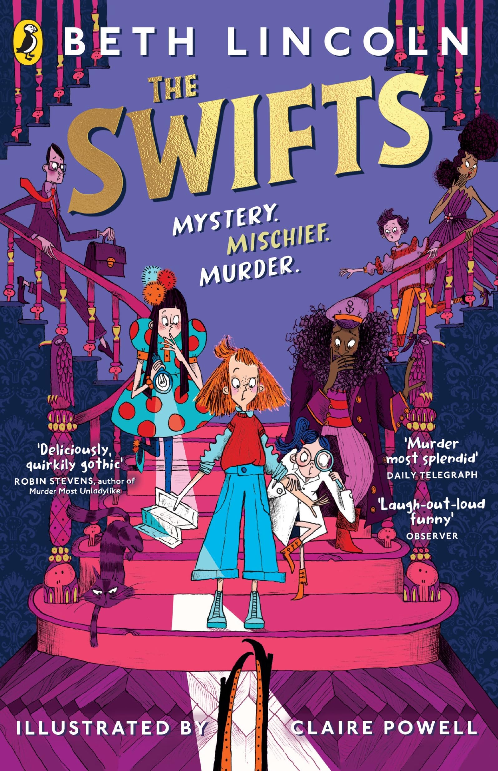 The Swifts: The New York Times Bestselling Mystery Adventure Paperback – 4 January 2024