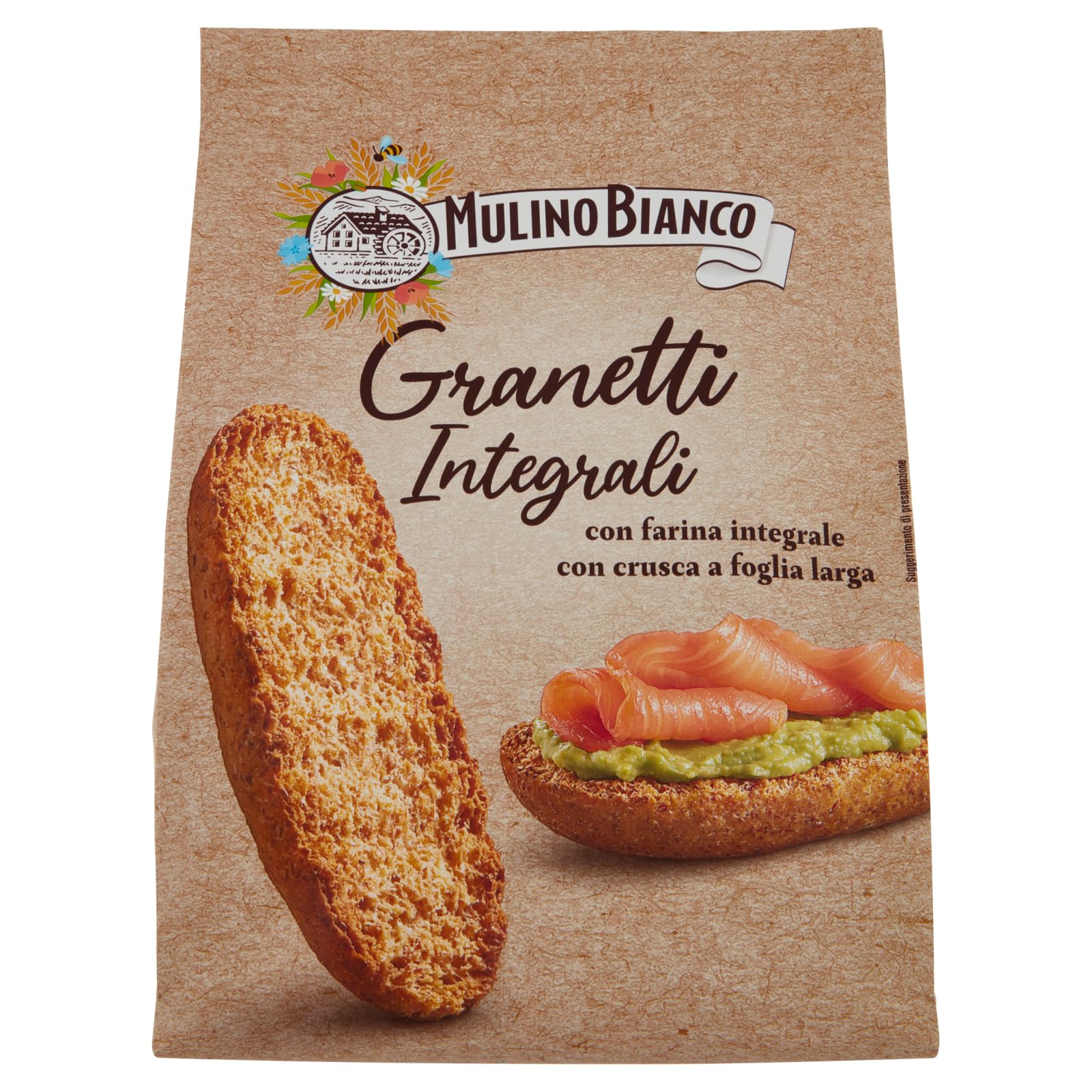 Mulino Bianco Crostini Granetti Integrali, 280 gr