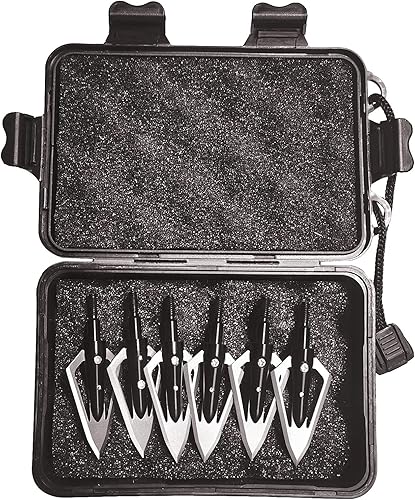 NC - Cuchilla de corte de punta de flecha para caza, tiro con arco, punta de flecha tradicional