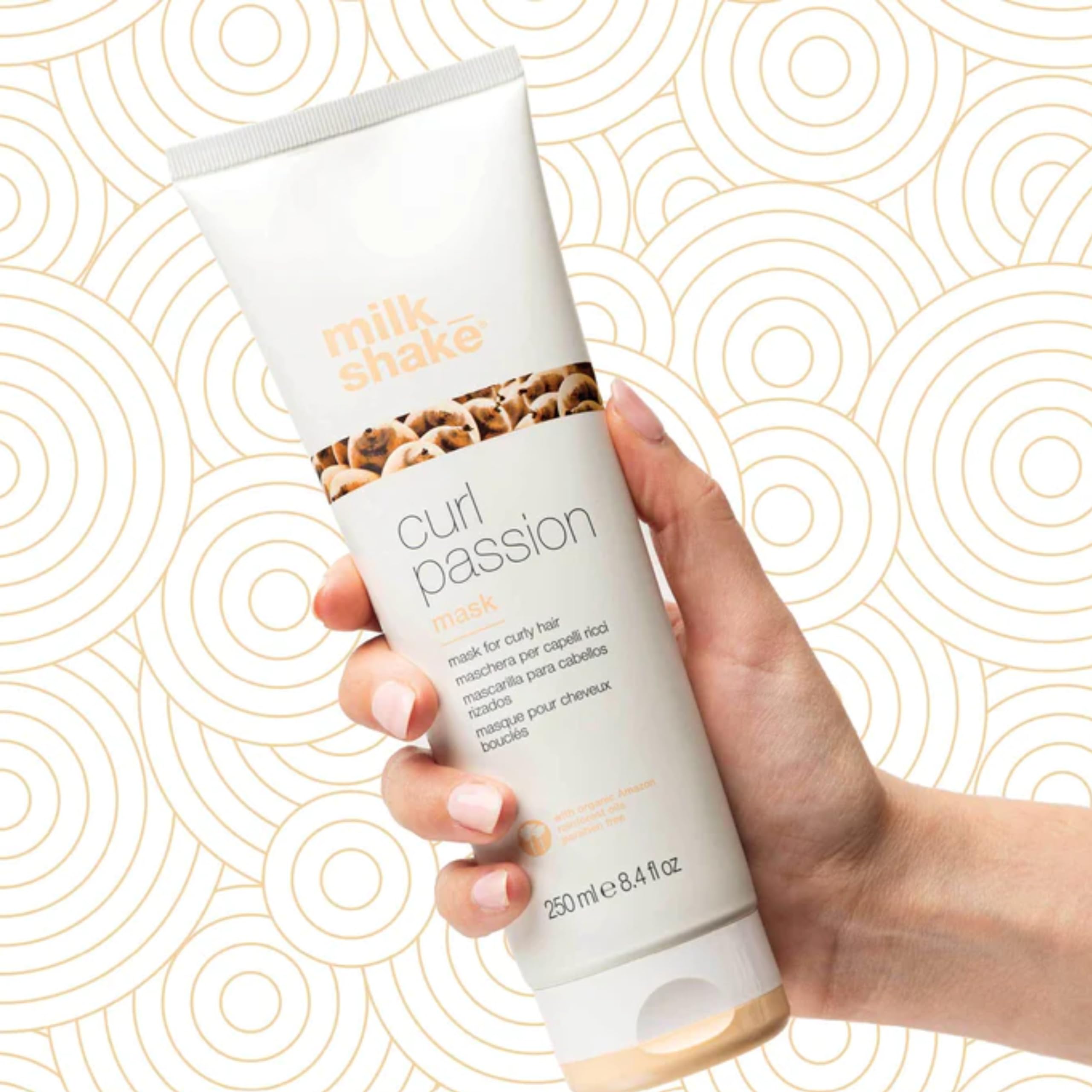 MILK SHAKE Curl Passion Mask 250 ml, white, 250 ml (Pack of 1) - Image 3