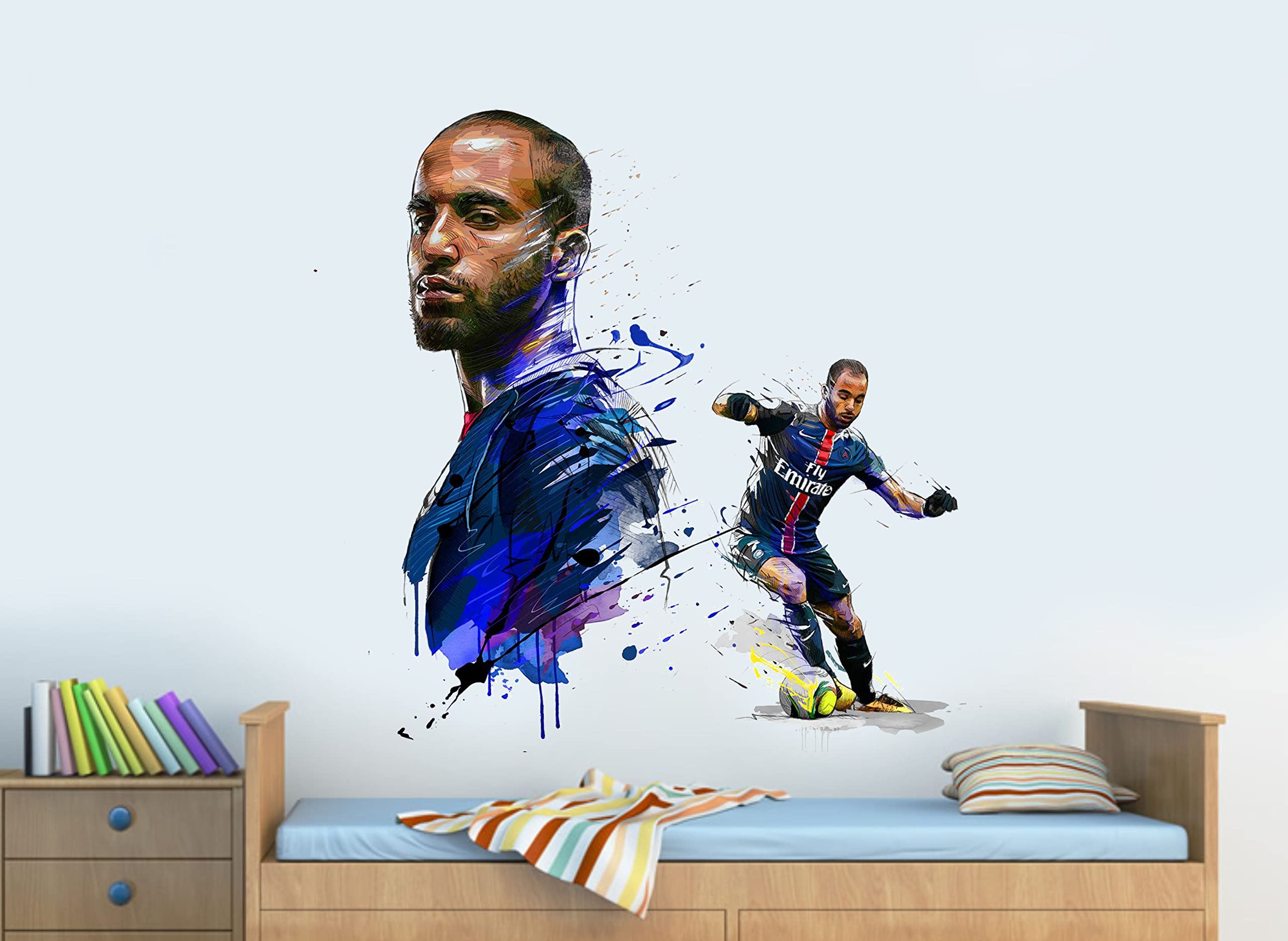 Design Zoo Lucas MOura Sticker (Size :- 61 X 61 cm)