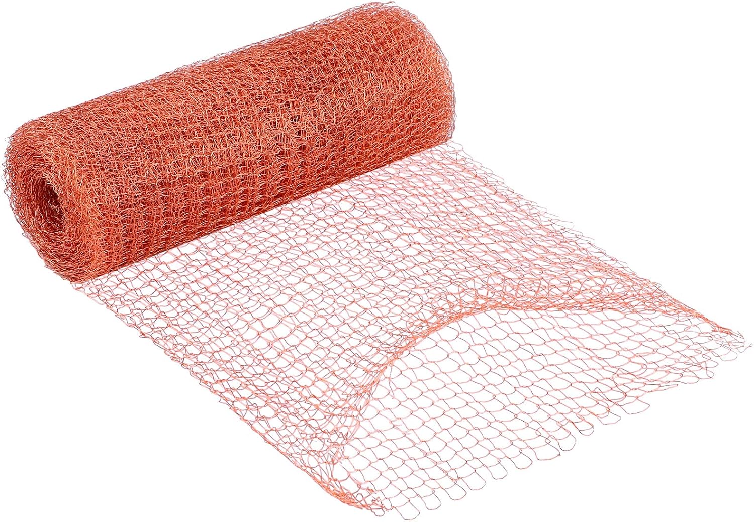 ELCOHO 10 Feet Copper Mesh Metal Stopper Mesh Copper Blocker Knitted Mesh Plant Protector Mesh for Home, Garden