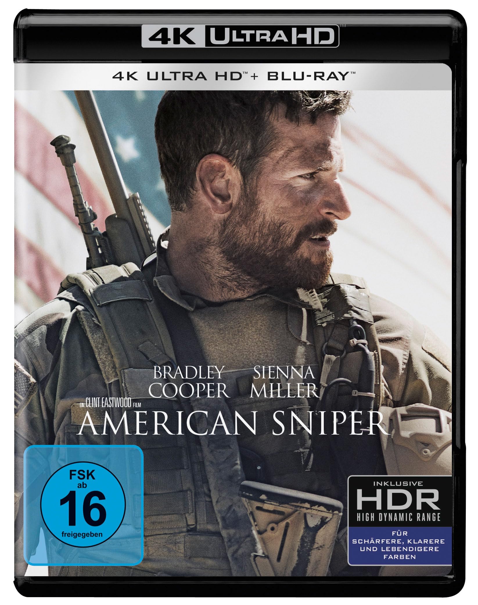 American Sniper 4K Ultra HD Blu-ray + Blu-ray