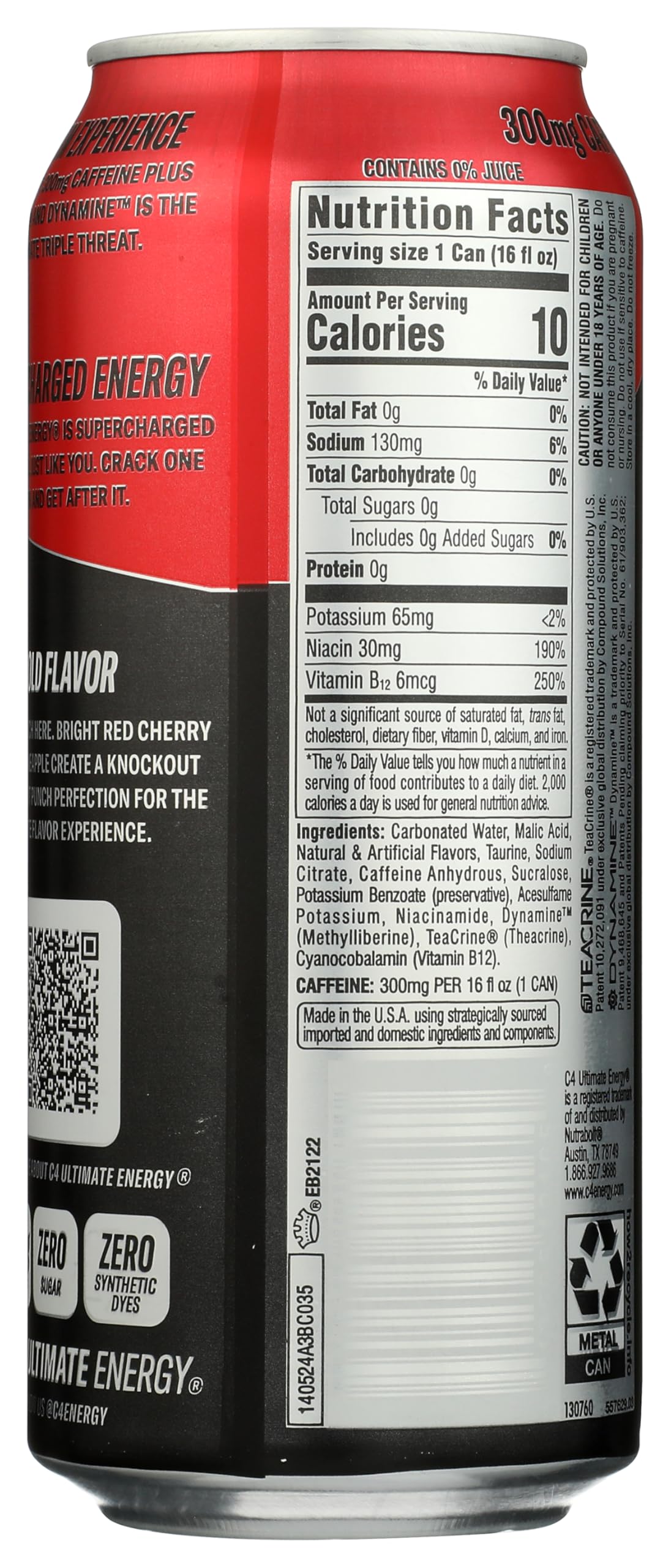 C4 Ultimate Energy Fruit Punch