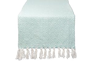 DII Braided Farmhouse Table Runner, 15 x 72 inches, 1-Piece