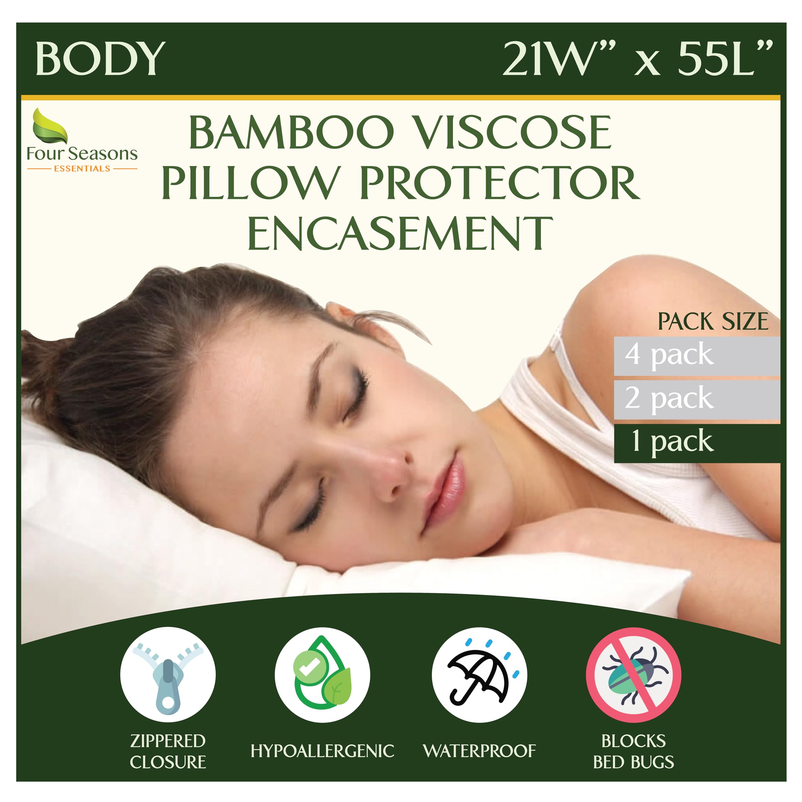 Four Seasons Essentials Body Size Waterproof Protector