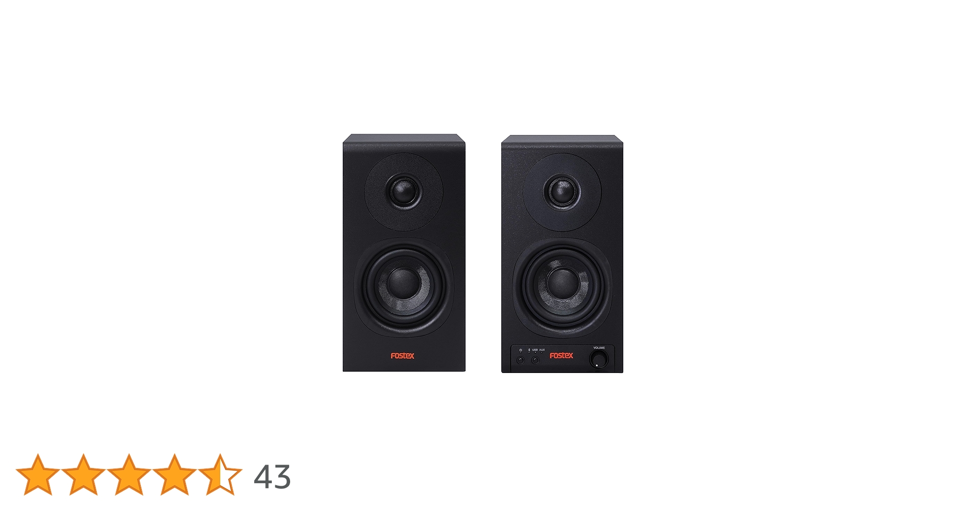 Amazon.co.jp: FOSTEX アクティブスピーカー PM0.3BD ペア Bluetooth