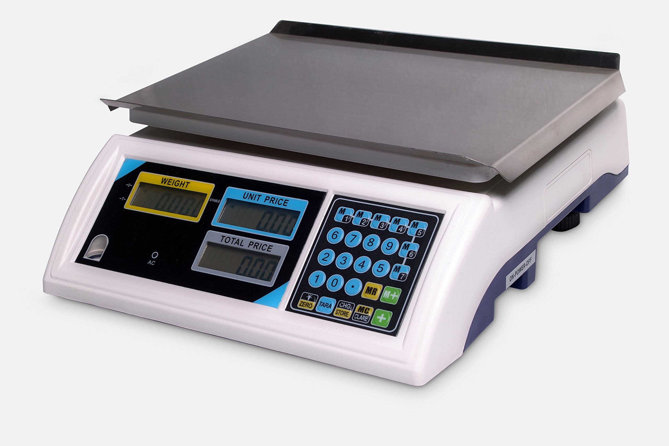 CGOLDENWALL High Accuracy Counting Scale Digital Bench balance Electric Price scale for food market/supermarket (Upgraded, 6kg 2g)