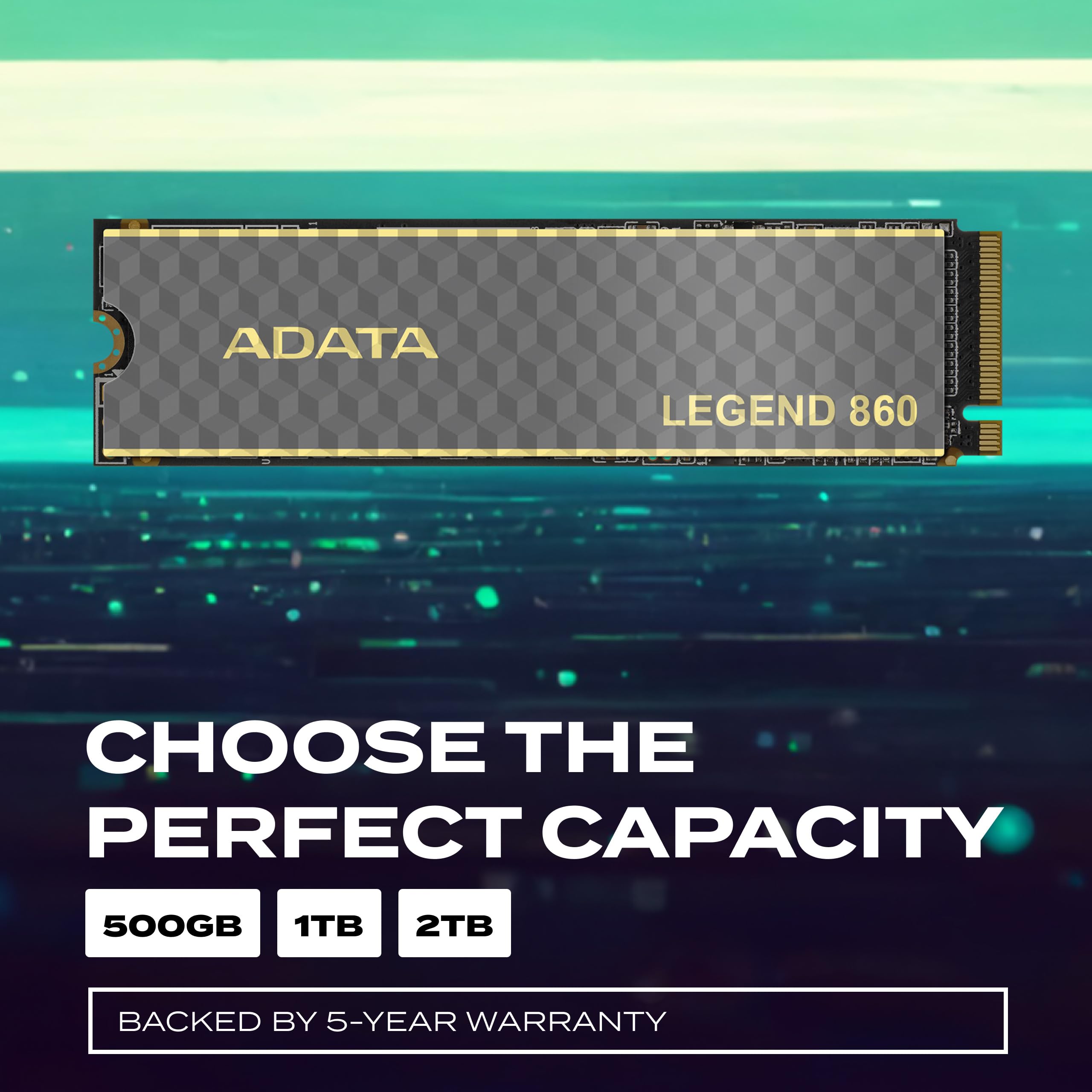 Amazon.com: ADATA Legend 860 PCIe Gen4 x4 M.2 2280-500GB, Powerful
