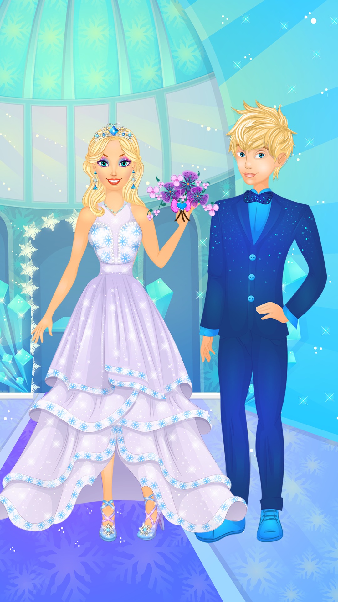 ice princess wedding dress up Ice Princess Wedding Dress Up