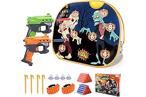 Zombie Foam Blaster Target Shooting Game Set