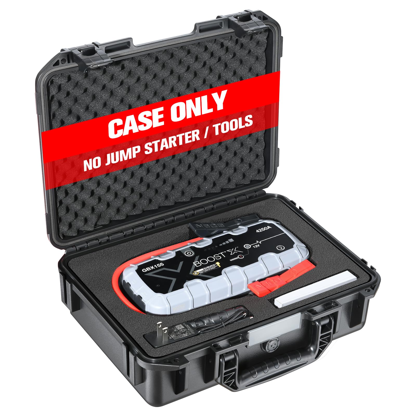 Case for NOCO Boost X GBX155 GB150 - Waterproof Hard Protective Box for 4250A 3000A UltraSafe Jump Starter