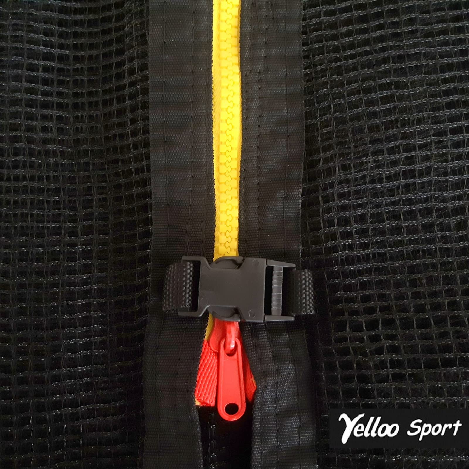 YELLOO - Rete Trampolino Elastico di Sicurezza (Diametro: 185, 245, 305, 366, 427) Rete Sostitutiva Ricambi Trampolino Elastico con Certificato CE TUV GS, Segui le Istruzioni Facili e Prendi le Misure