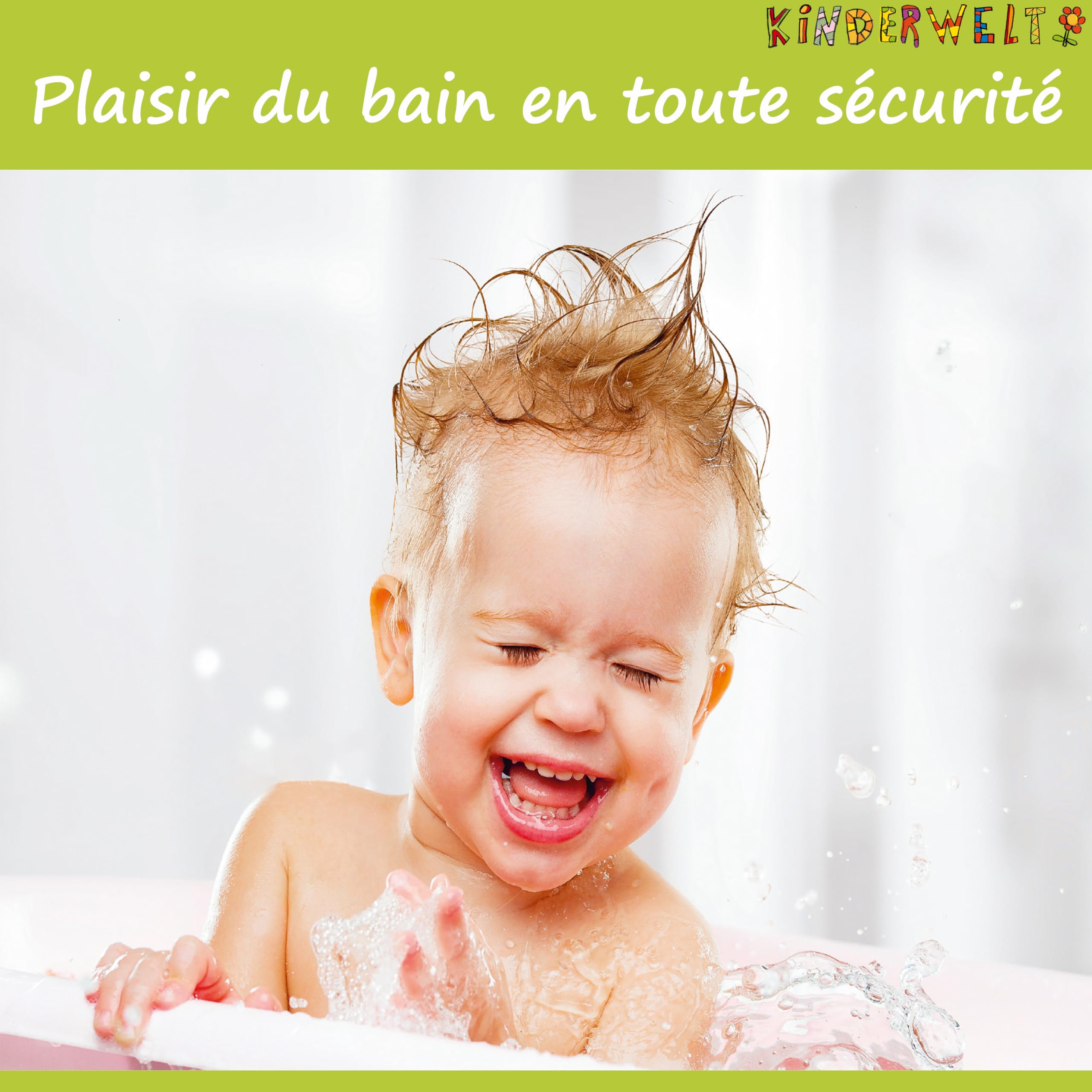 Baignoire pour bébé KiNDERWELT 84 cm Minnie Mouse Disney Sans BPA Rose