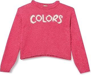 SUÉTER DE Manga Larga con Cuello Redondo para Niñas