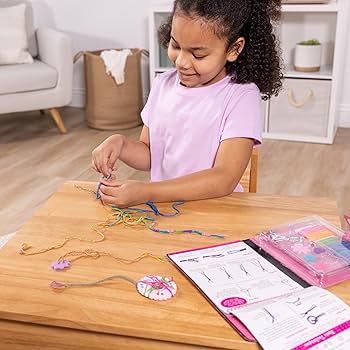 Melissa &amp; Doug 持ち運び用クラフトセット 友情ブレスレット 1 EA 9422 Amazon.co.jp: Melissa & Doug On The Go フレンドシップ