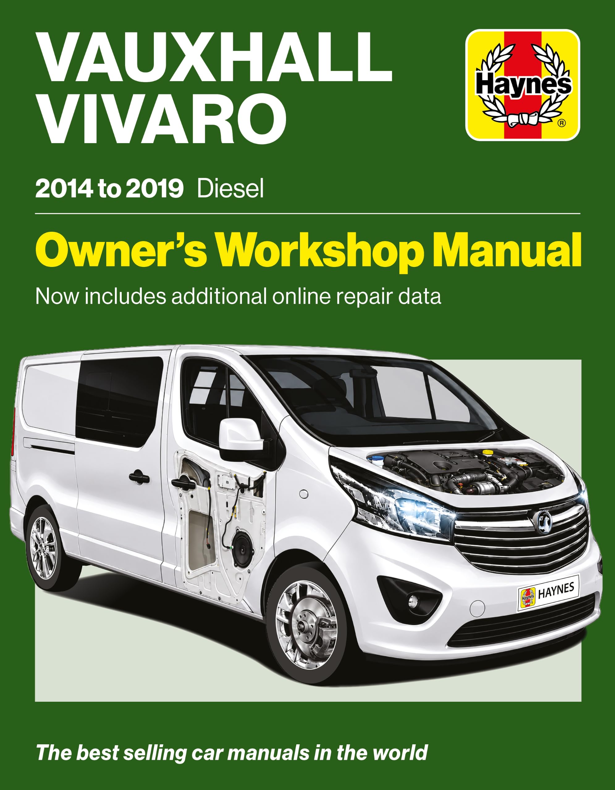 Vauxhall Vivaro 2014 to 2019 Diesel: Owners Workshop Manual - Now includes additional online repair data