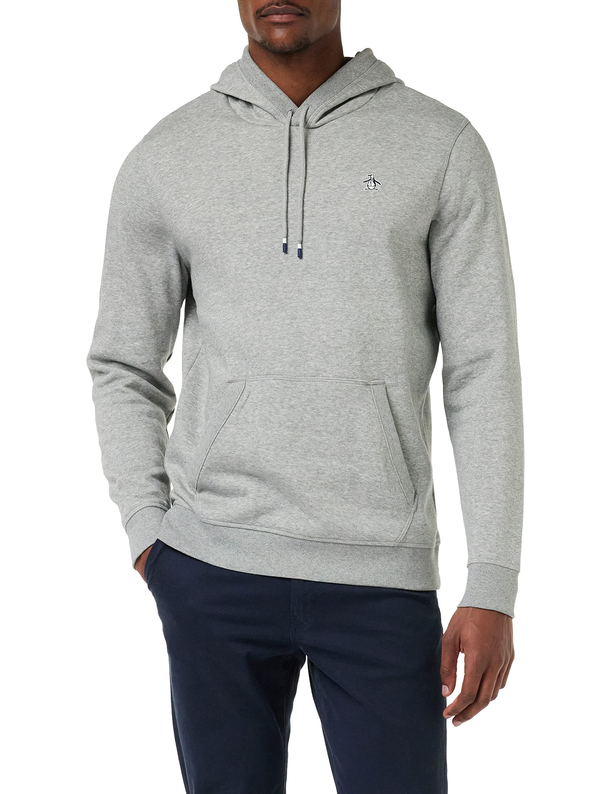 Original Penguin L/S STICKER PETE PULLOVER FLEECE HOODIE