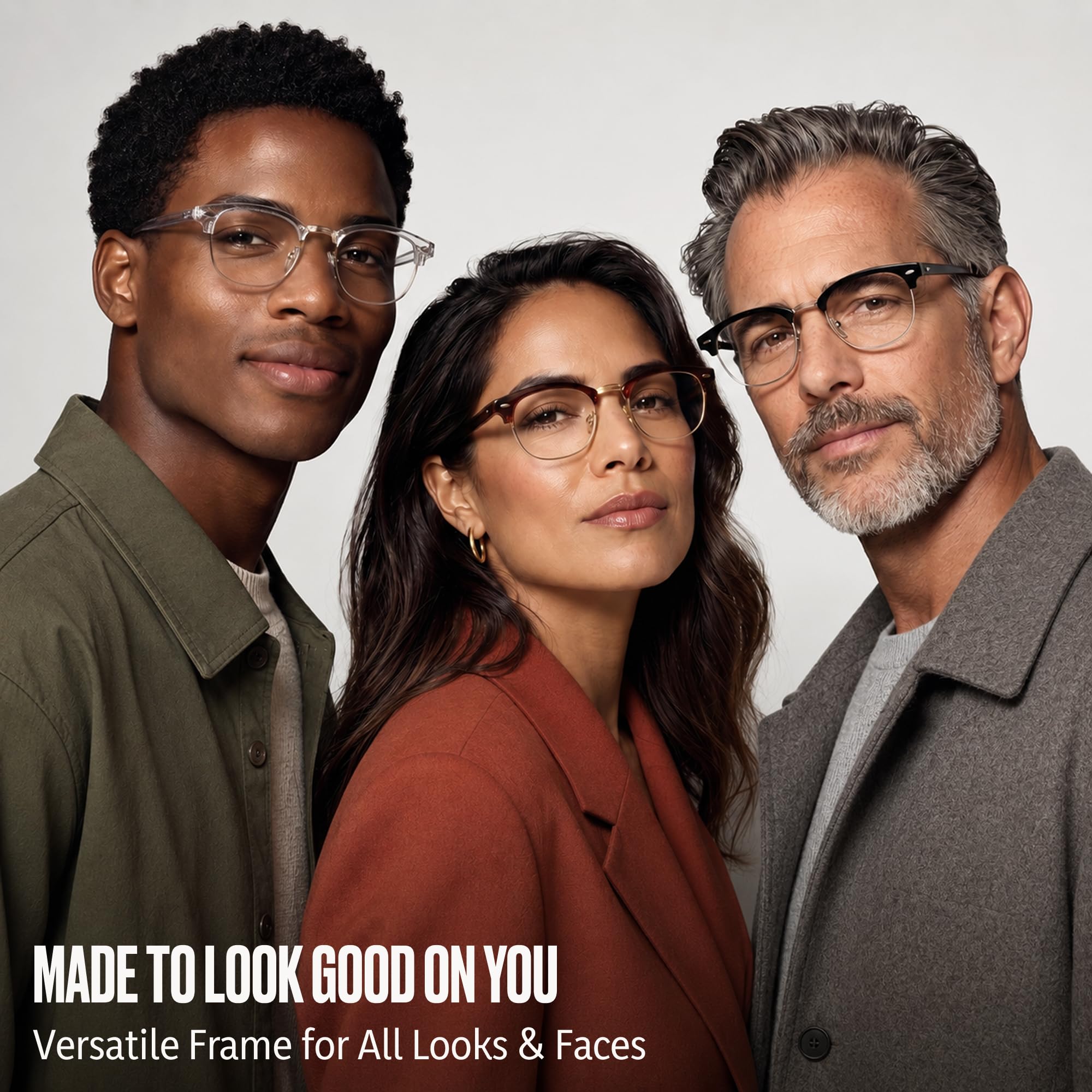 racico Gafas de bloqueo de luz azul para computadora, paquete de 3 lentes de luz azul para hombres y mujeres, lentes de juego transparentes antiBlu-Ray