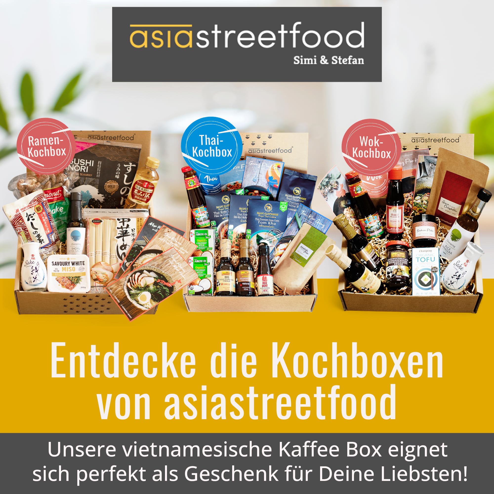 Trung Nguyen Vietnam Kaffee Box 250g mit Rezeptkarte, Metallfilter & Kaffeegläser